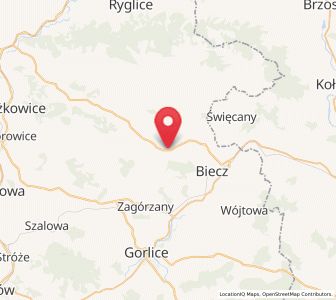 Map of Racławice, Lesser Poland