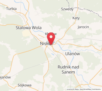 Map of Racławice, Subcarpathia
