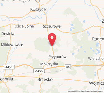 Map of Rudy-Rysie, Lesser Poland