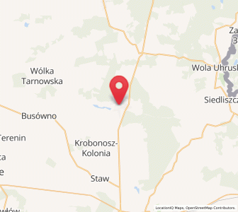 Map of Sawin, Lublin