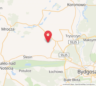 Map of Sicienko, Kujawsko-Pomorskie