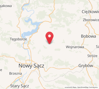 Map of Siedlce, Lesser Poland