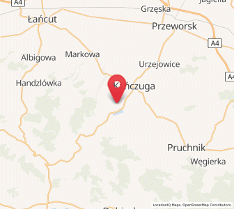 Map of Siedleczka, Subcarpathia
