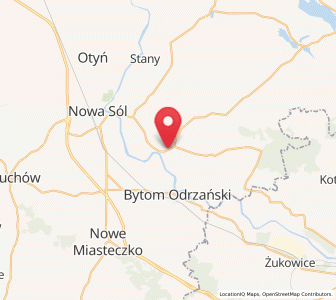 Map of Siedlisko, Lubusz