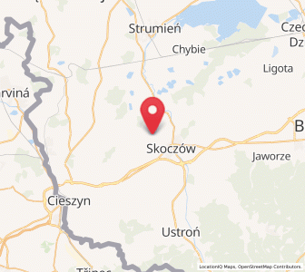 Map of Simoradz, Silesia