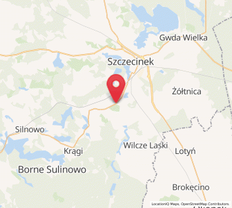 Map of Sitno, West Pomerania