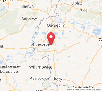 Map of Skidziń, Lesser Poland