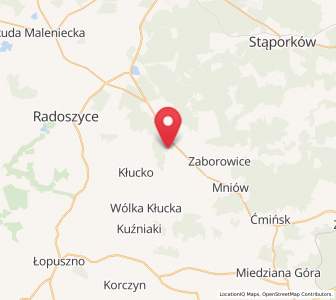 Map of Smyków, Świętokrzyskie