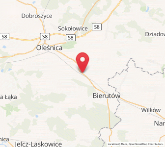 Map of Solniki Wielkie, Lower Silesia
