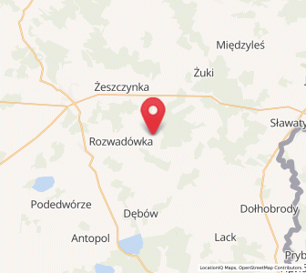 Map of Sosnowka (Woiwodschaft Lublin), Lublin