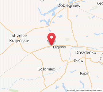 Map of Alt Karbe, Lubusz