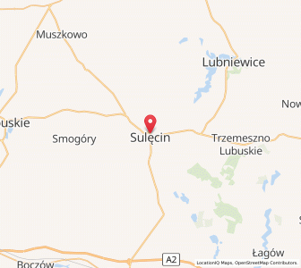 Map of Züllenzig, Lesser Poland