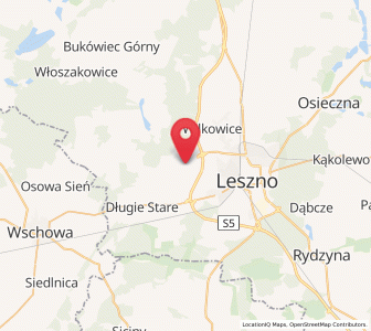 Map of Swecko, Greater Poland