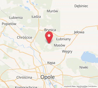 Map of Swierkle, Opole Voivodeship