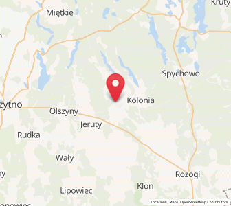 Map of Schwentainen, Warmia-Masuria