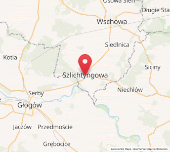Map of Schlichtingsheim, Lubusz