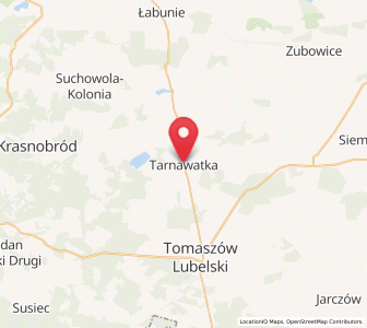 Map of Tarnawatka, Lublin