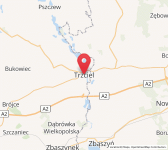 Map of Tirßcheigel, Lubusz