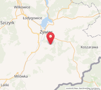 Map of Trzebinia, Silesia
