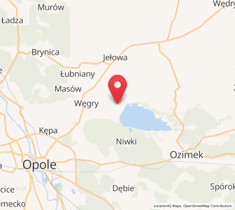 Map of Turawa, Opole Voivodeship