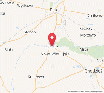Map of Ush, Greater Poland