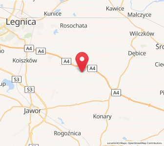 Map of Groß Wandriß, Lower Silesia