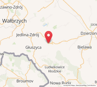 Map of Wüstewaltersdorf, Lower Silesia