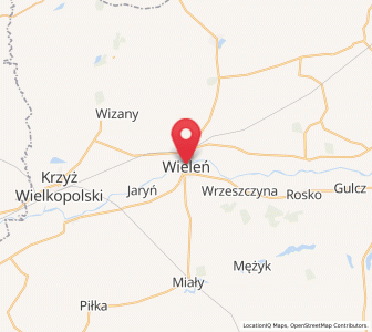 Map of Filehn, Greater Poland
