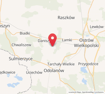 Map of Wierzbno, Greater Poland