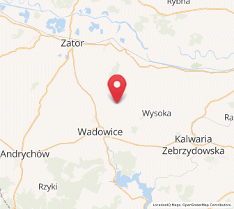 Map of Witanowice, Lesser Poland