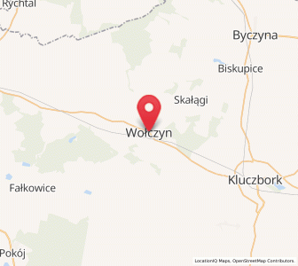 Map of Konstadt, Opole Voivodeship