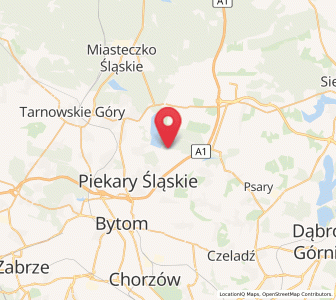 Map of Wymysłów, Silesia