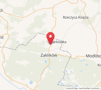 Map of Zdziechowice Drugie, Subcarpathia