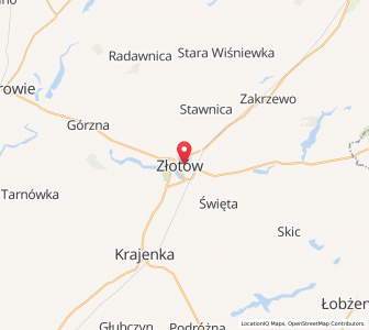 Map of Flatow, Greater Poland