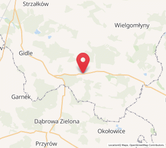 Map of Żytno, Łódź Voivodeship