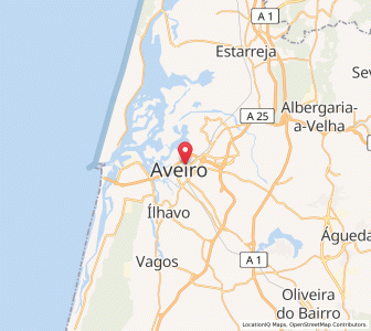 Map of Aveiro, Aveiro