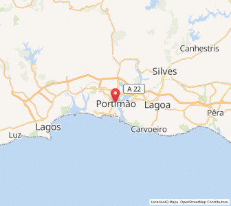 Map of Portimao, Faro