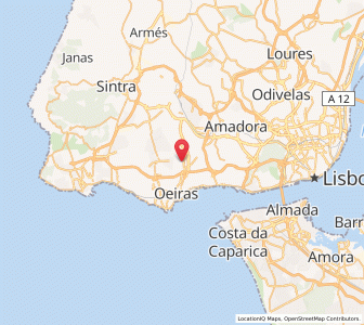 Map of Porto Salvo, Lisbon