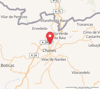 Map of Santa Cruz, Vila Real