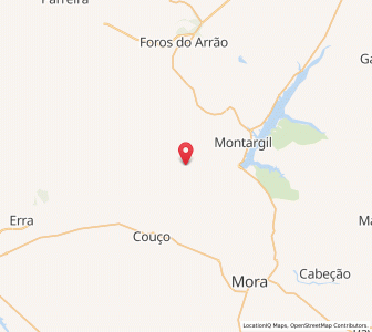 Map of Santo André, Portalegre