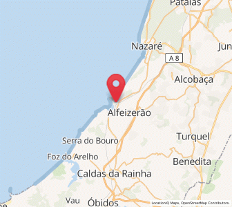 Map of Sao Martinho, Leiria