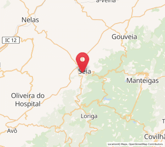 Map of Seia, Guarda