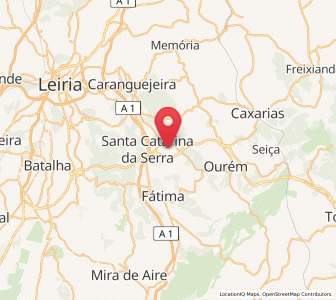 Map of Ulmeiro, Leiria