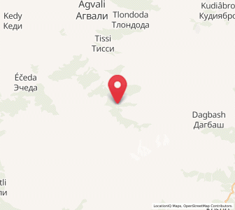 Map of Aknada, Dagestan