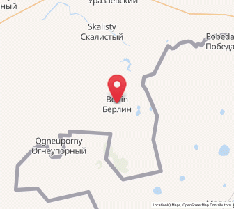 Map of Berlin, Chelyabinsk