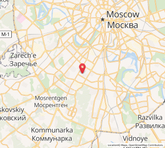 Map of Cherëmushki, Moscow