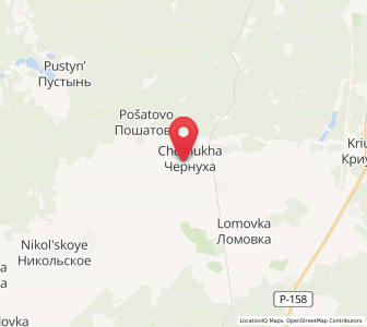 Map of Chernukha, Nizhny Novgorod Oblast