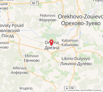 Map of Dresna, Moscow Oblast