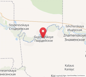 Map of Elin-Yurt, Chechnya