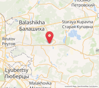 Map of Fedurnovo, Moscow Oblast